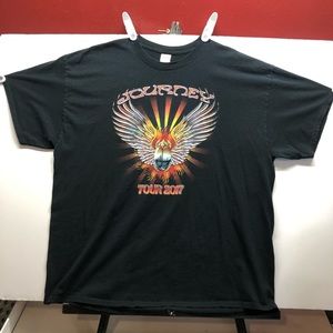 Journey Tour Concert T Shirt 2017 2XL XXL